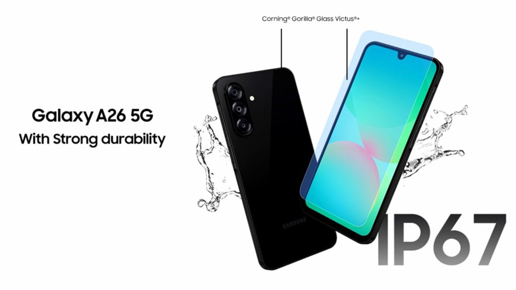 Samsung Galaxy A26 5G Review – कीमत, फीचर्स, Best कैमरा और बैटरी 3 Samsung Galaxy A26 5G Review – कीमत, फीचर्स, Best कैमरा और बैटरी