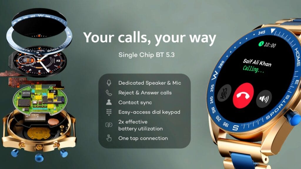 GOBOULT Mirage Smartwatch Review 2025 – Price, Features, Calling & Battery Details 3 GOBOULT Mirage Smartwatch Review 2025 – Price, Features, Calling & Battery Details