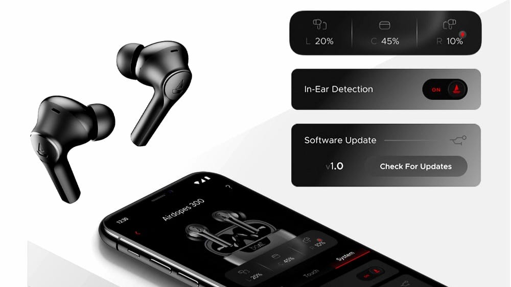 boAt Airdopes 300 connect speed