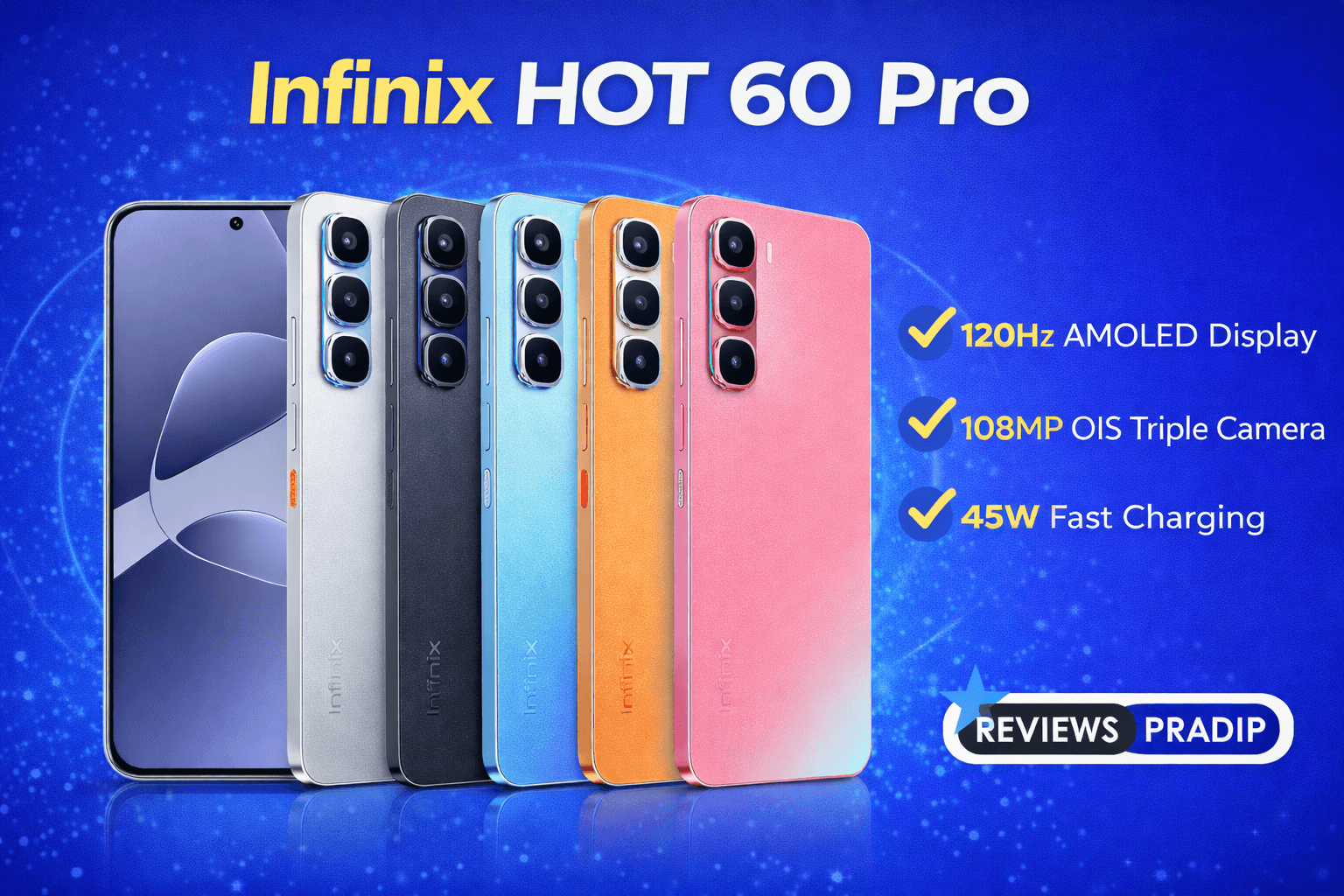 Home 8 Infinix HOT 60 Pro Review 2026 – Best Budget smartphone!