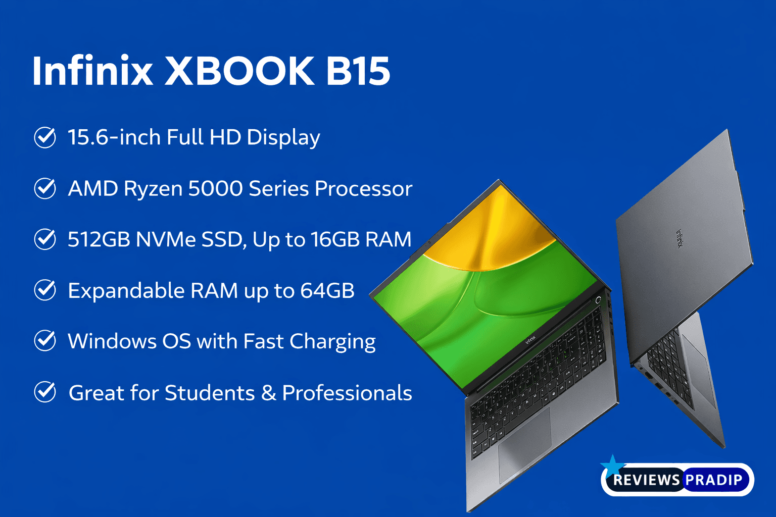 Home 7 Infinix X BOOK B15 Laptop Review 2026 – कीमत, फीचर्स, फायदे-नुकसान और FAQ