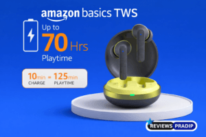 amazon basics TWS Review in Hindi 2026 – विशेषताएँ, ध्वनि गुणवत्ता, बैटरी, लाभ-हानि एवं FAQ