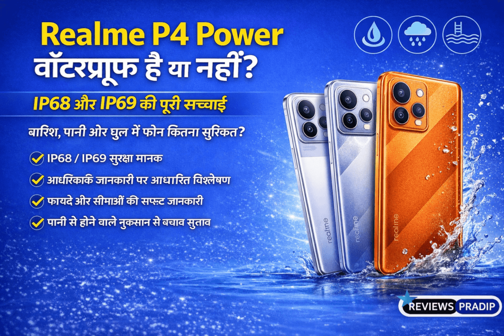 Realme P4 Power Waterproof Hai Ya Nahi? | IP Rating, Water Test & Sachai