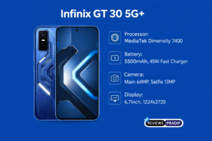 Infinix GT 30 5G+ Review – best smartphone under 20000!