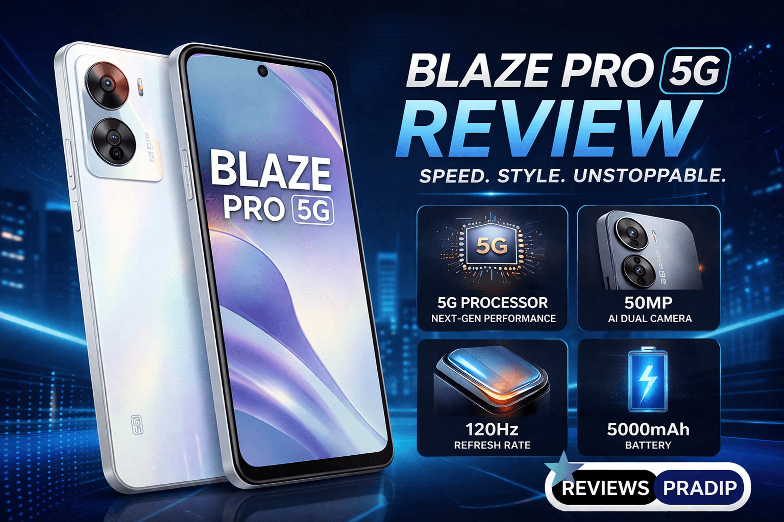 Lava Blaze Pro 5G Review: Best Smartphone In 12000!