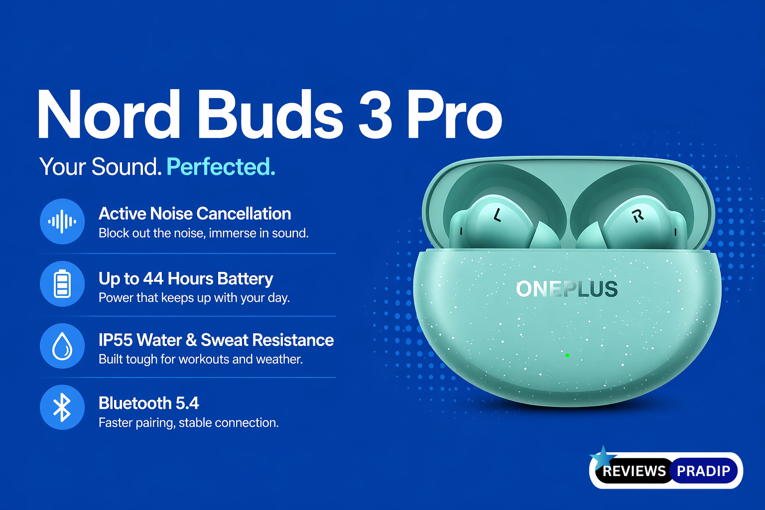 OnePlus Nord Buds 3 Pro Review – Best Sound Quality और दमदार Features!