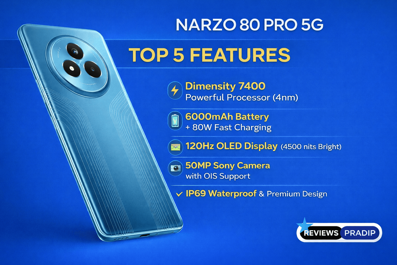Realme Narzo 80 Pro 5G Review: Best Smartphone Under 20000!