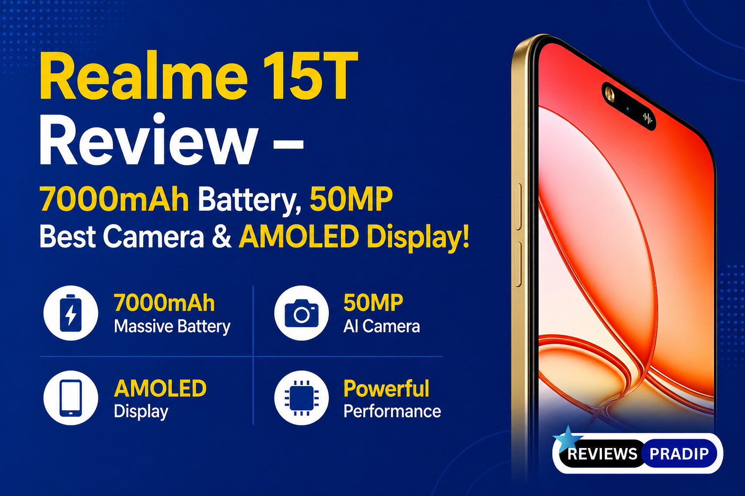 realme 15t review iamge