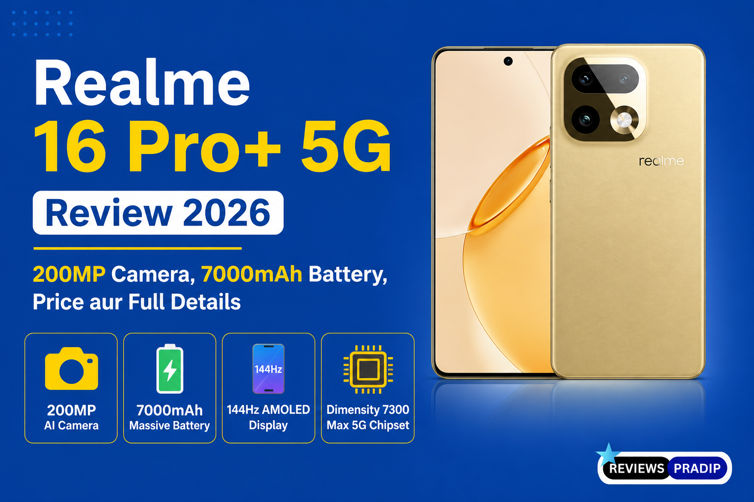 realme 16 pro plus 5g review hindi 2026