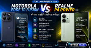 Motorola Edge 70 Fusion vs Realme P4 Power Comparison: Best Phone under 30000!