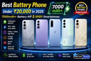 Best Battery Phone Under ₹20000 7000mAh battery smartphones 2026