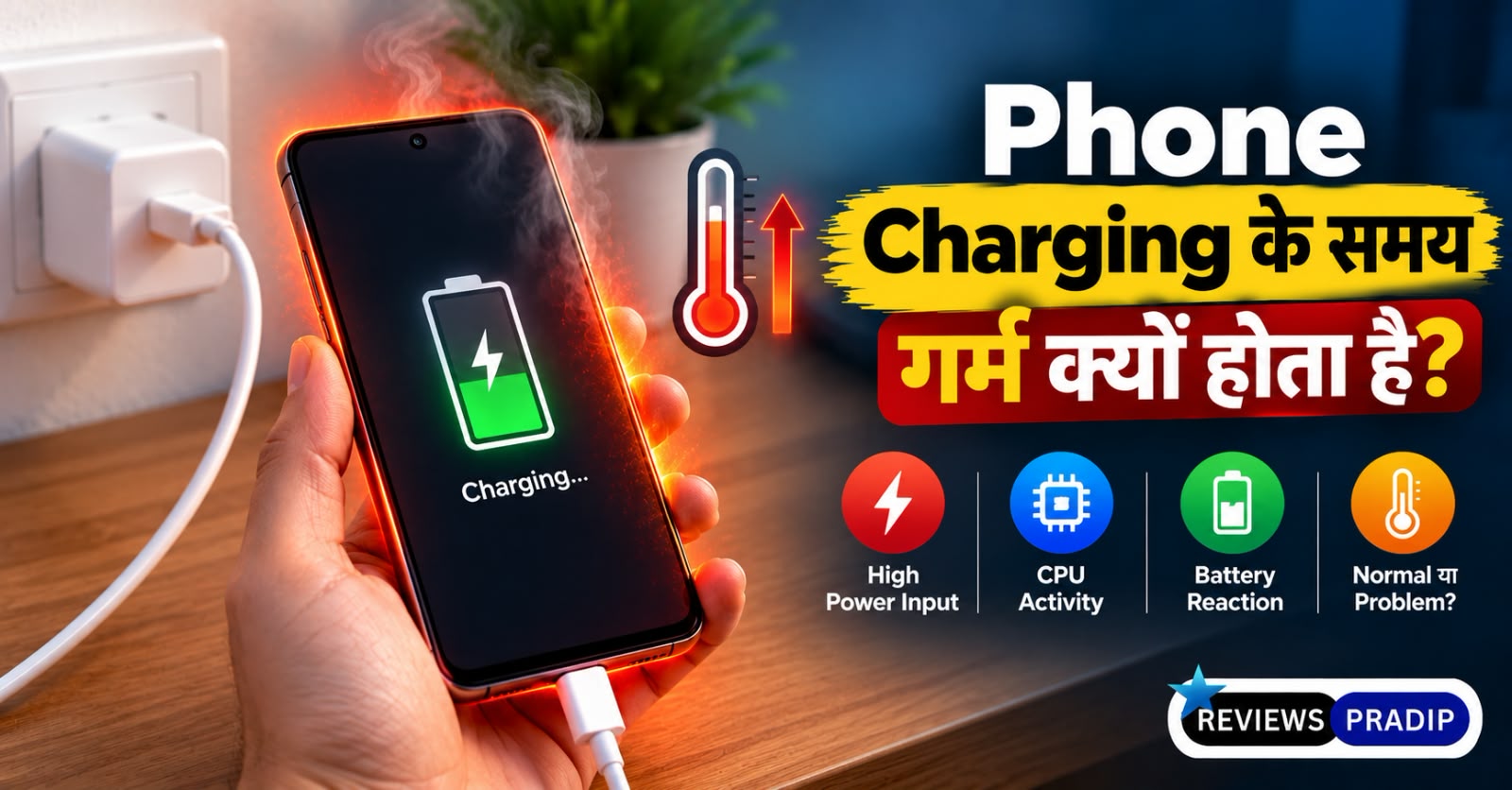 Home 9 Phone Charging के समय गर्म क्यों होता है? कारण और सुरक्षित समाधान